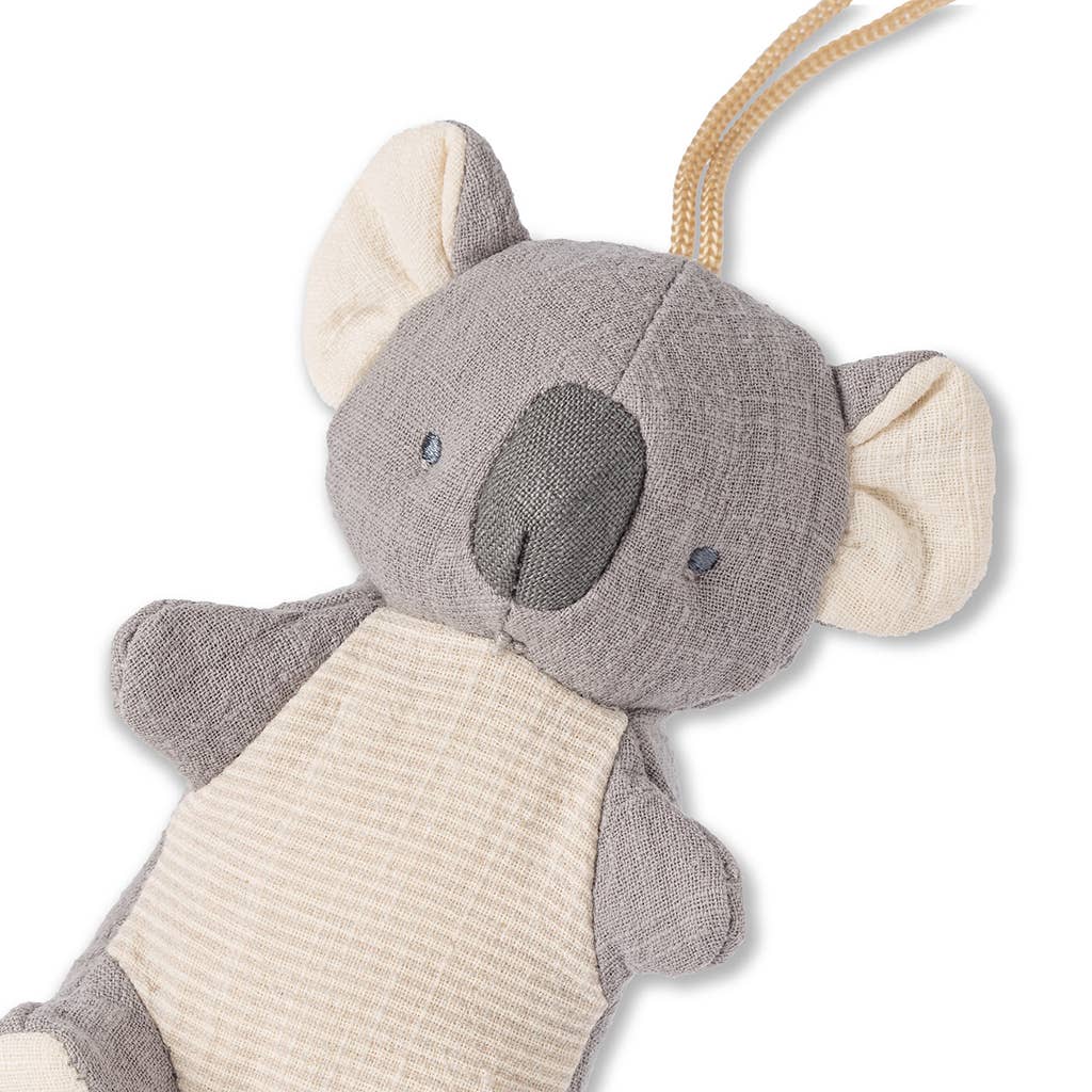 Natural Rubber Pacifier & Lovey Animal: Koala