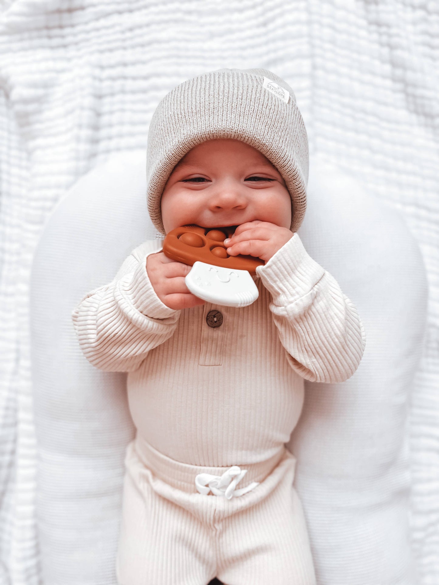 Mushroom Sensory Teething Toy