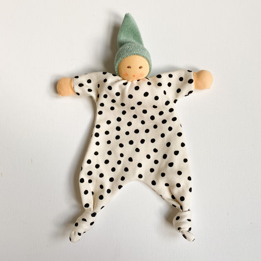 Nanchen Polka Dot Lovey Rattle