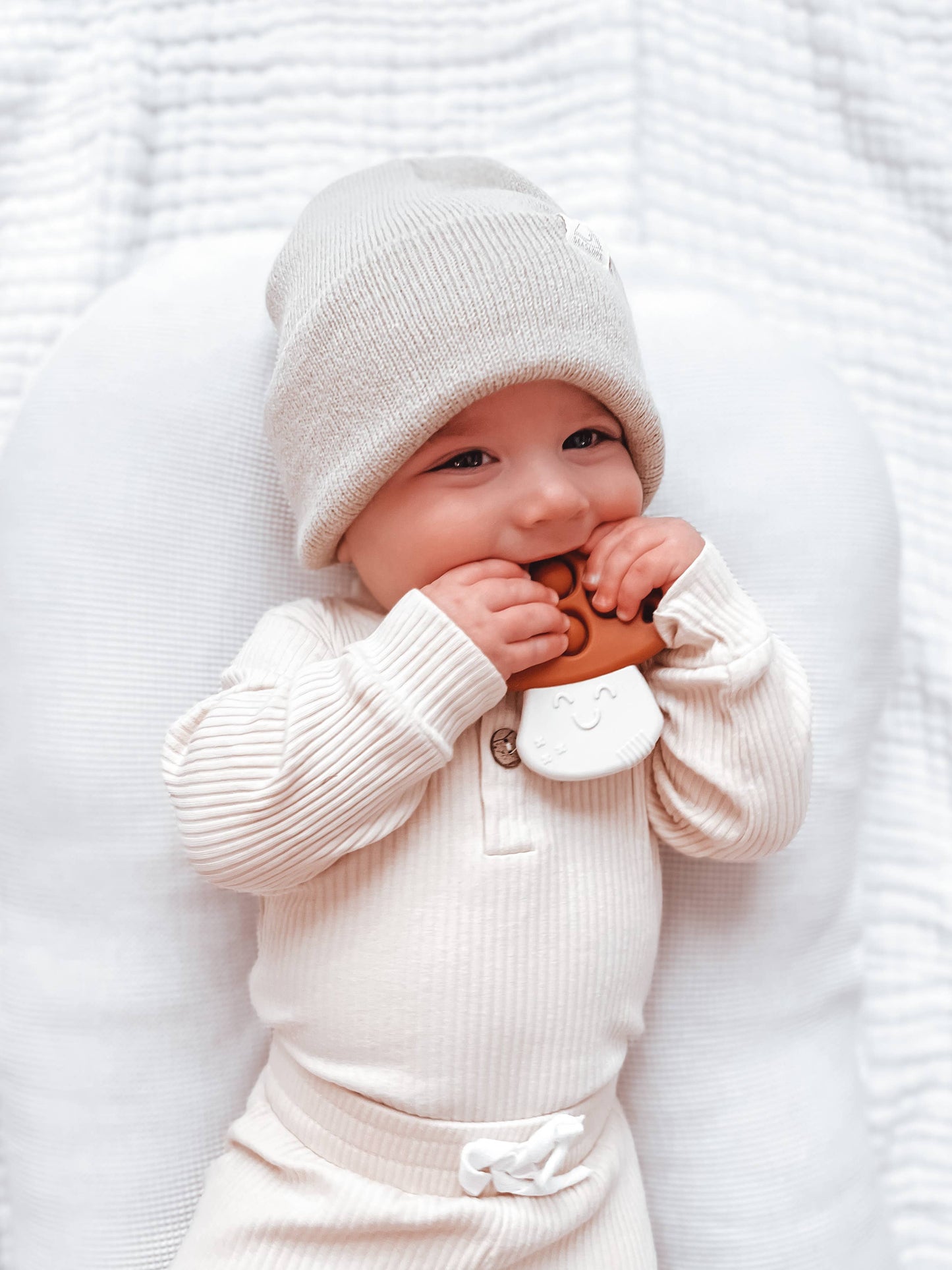 Mushroom Sensory Teething Toy