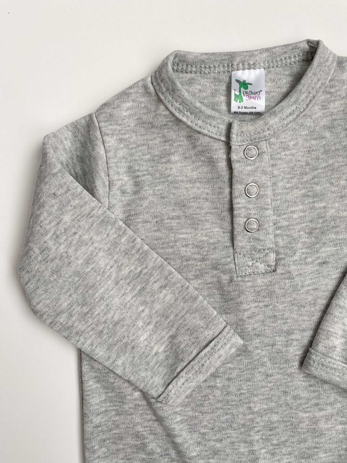 Henley Jumpsuit with Snaps
