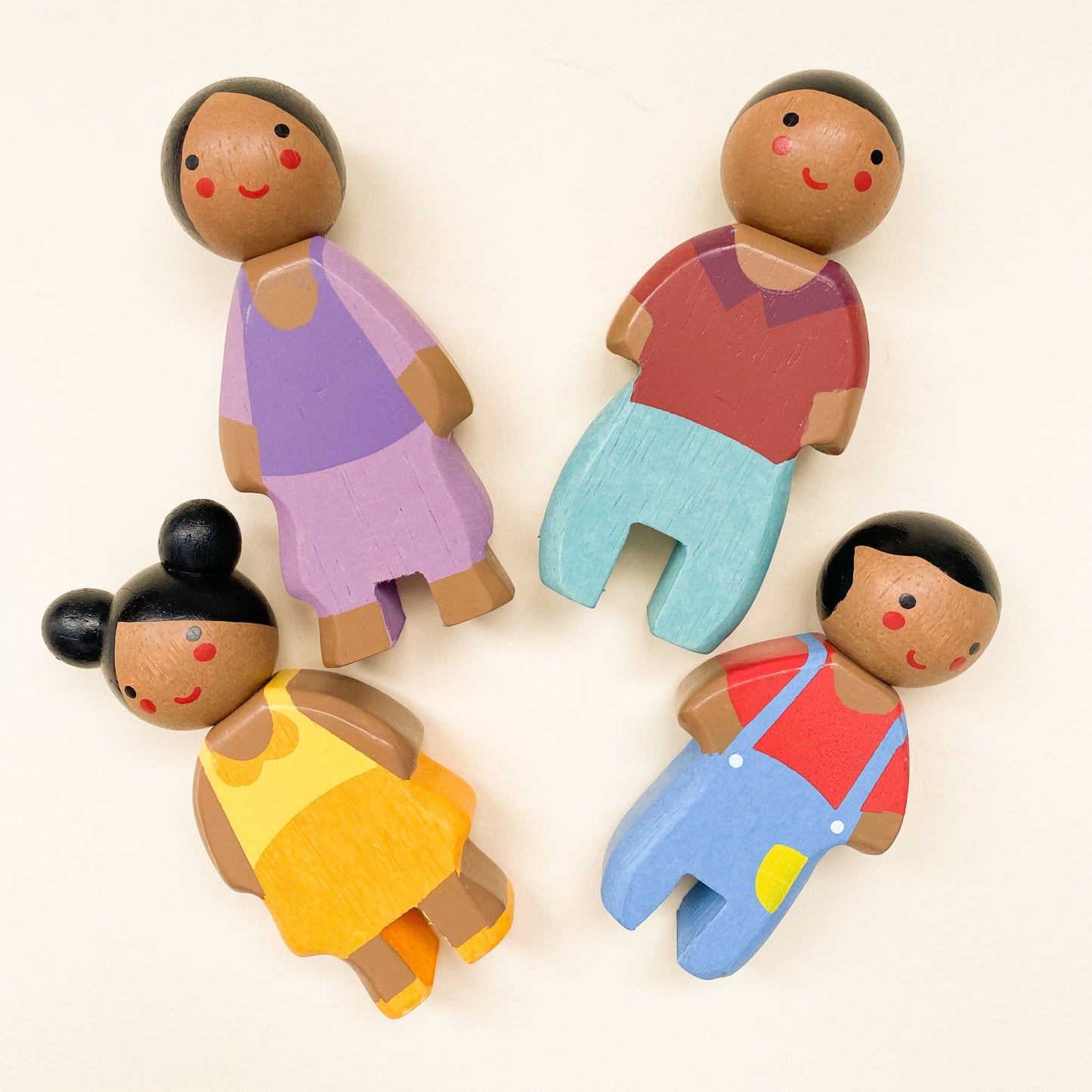 Wooden Doll Family, Sunny Family