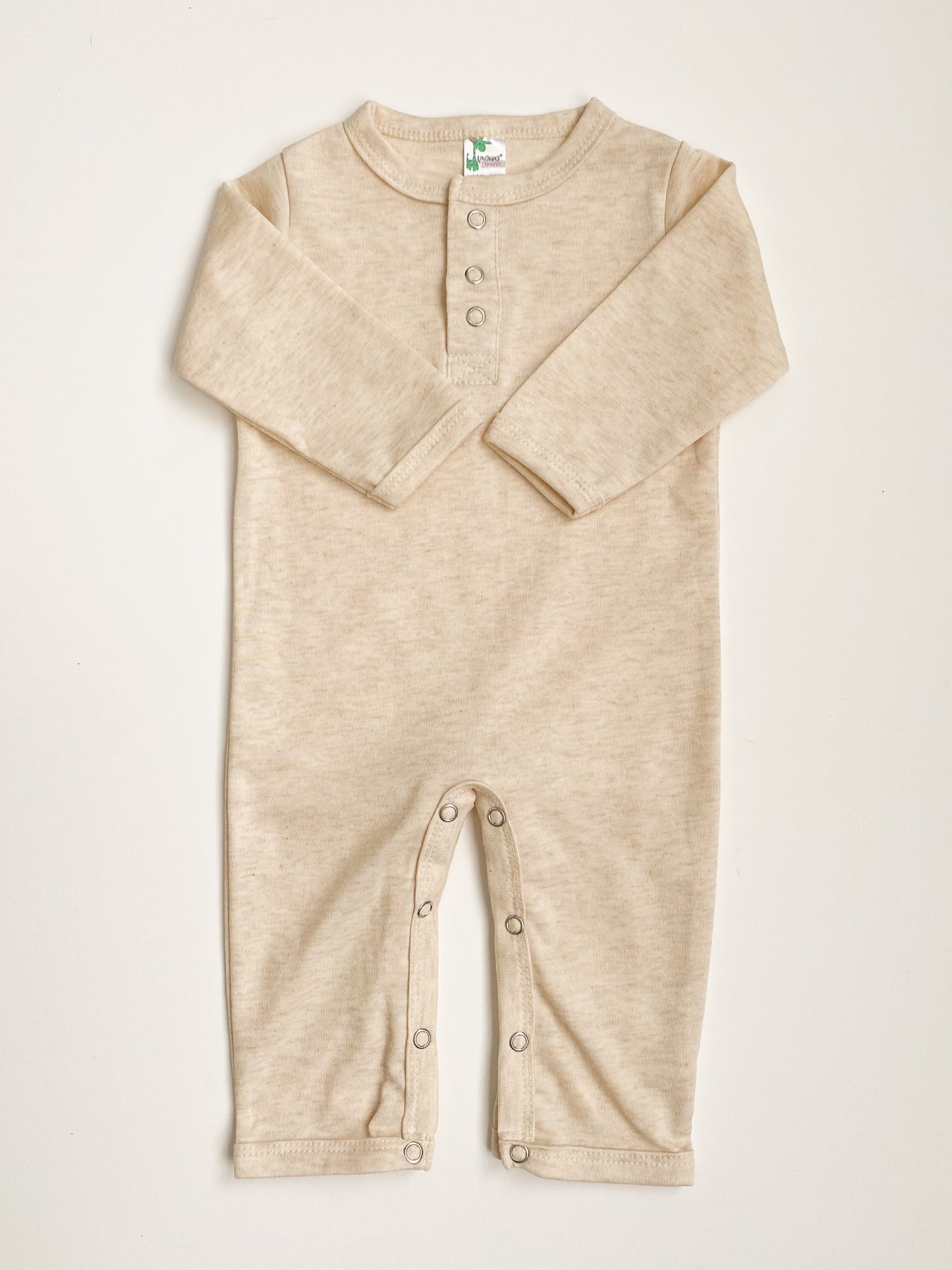 Henley Jumpsuit with Snaps