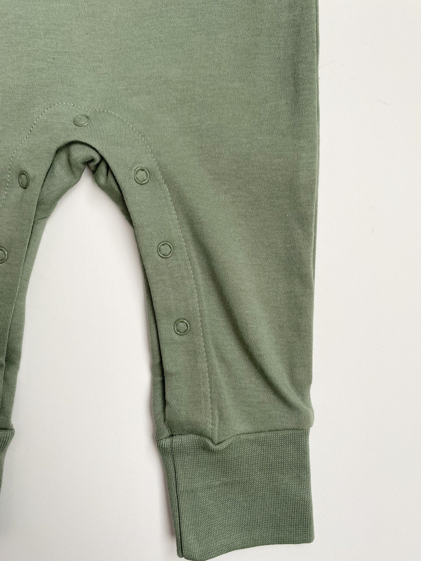 Baby Tank Romper, Green