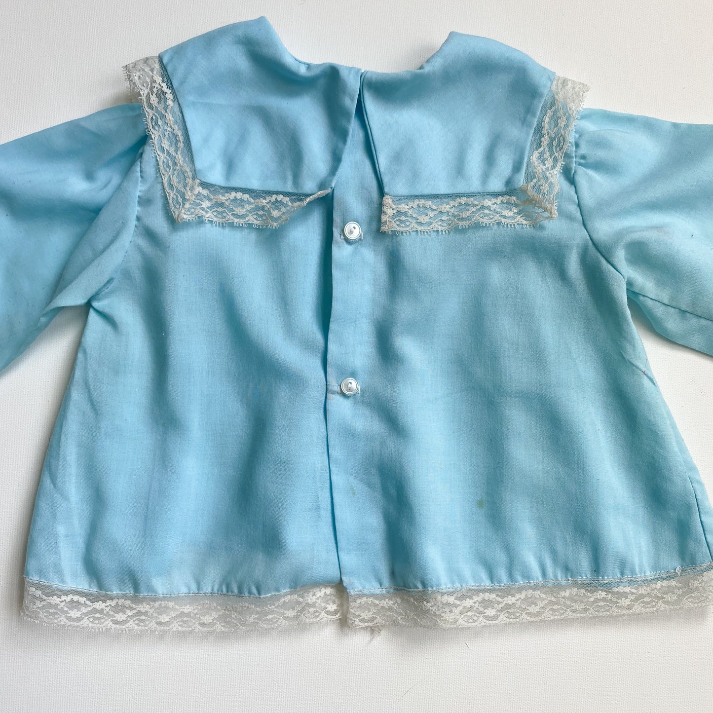 Vintage Embroidered Baby Blouse 12-18M