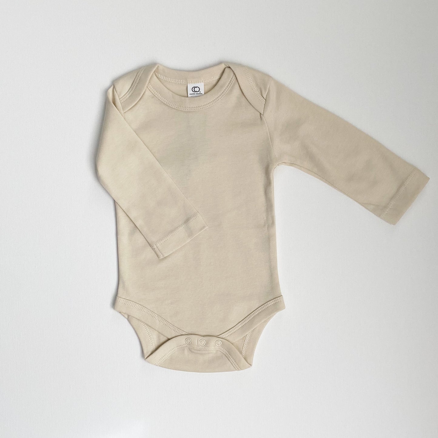 Classic Long Sleeve Bodysuit, Natural