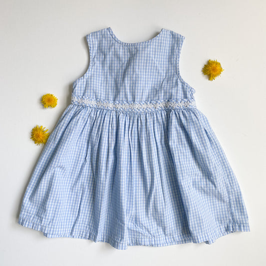 Vintage Gingham Dress 24M