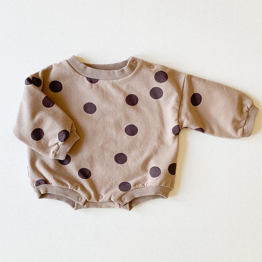 Sweatshirt Bodysuit, Polkadot