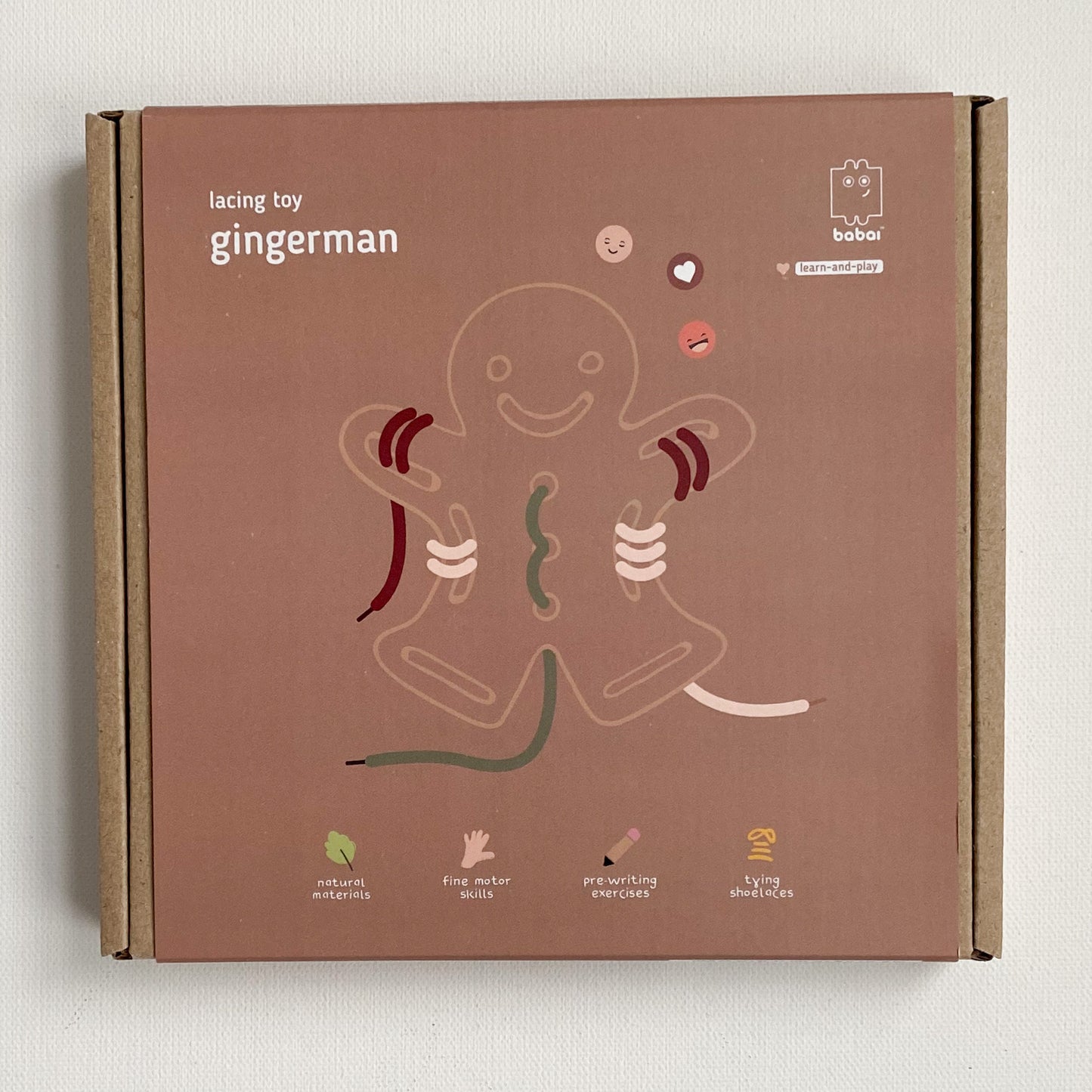 Gingerbread Man Lacing Toy
