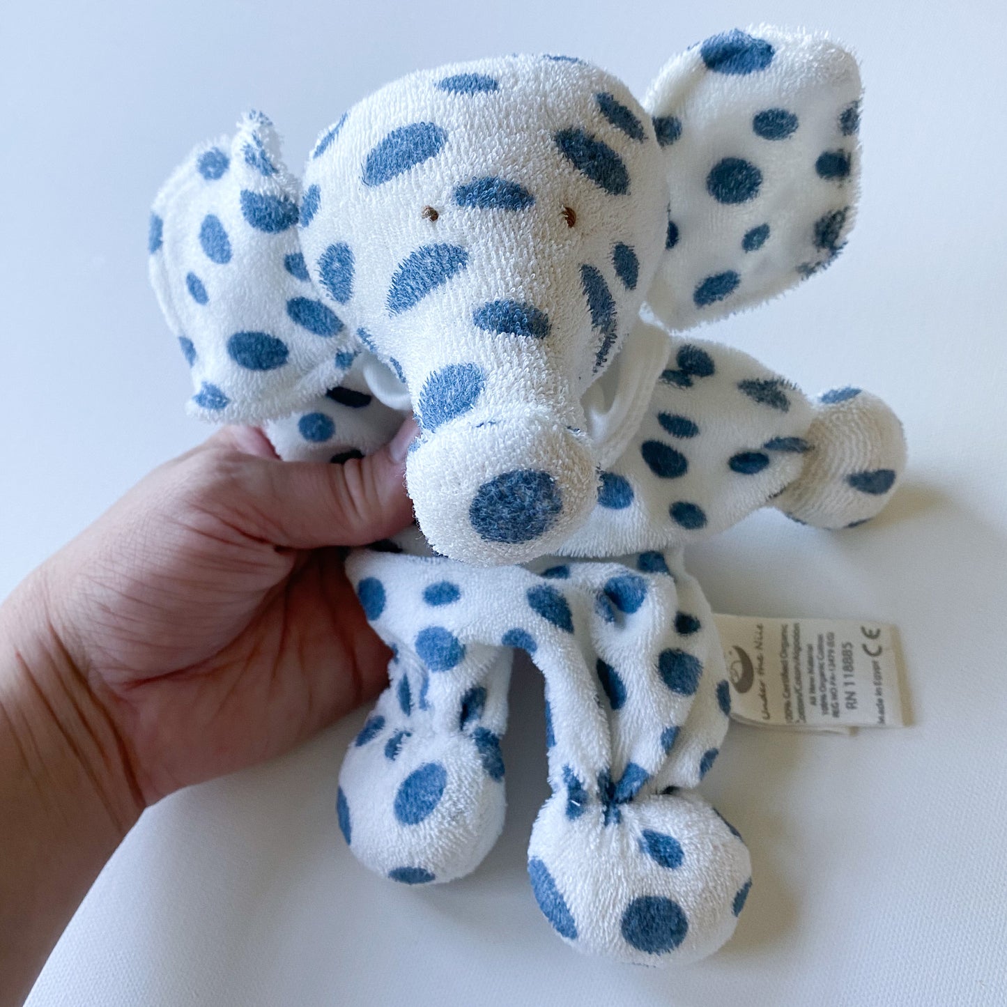 Polka Dot Elephant Lovey
