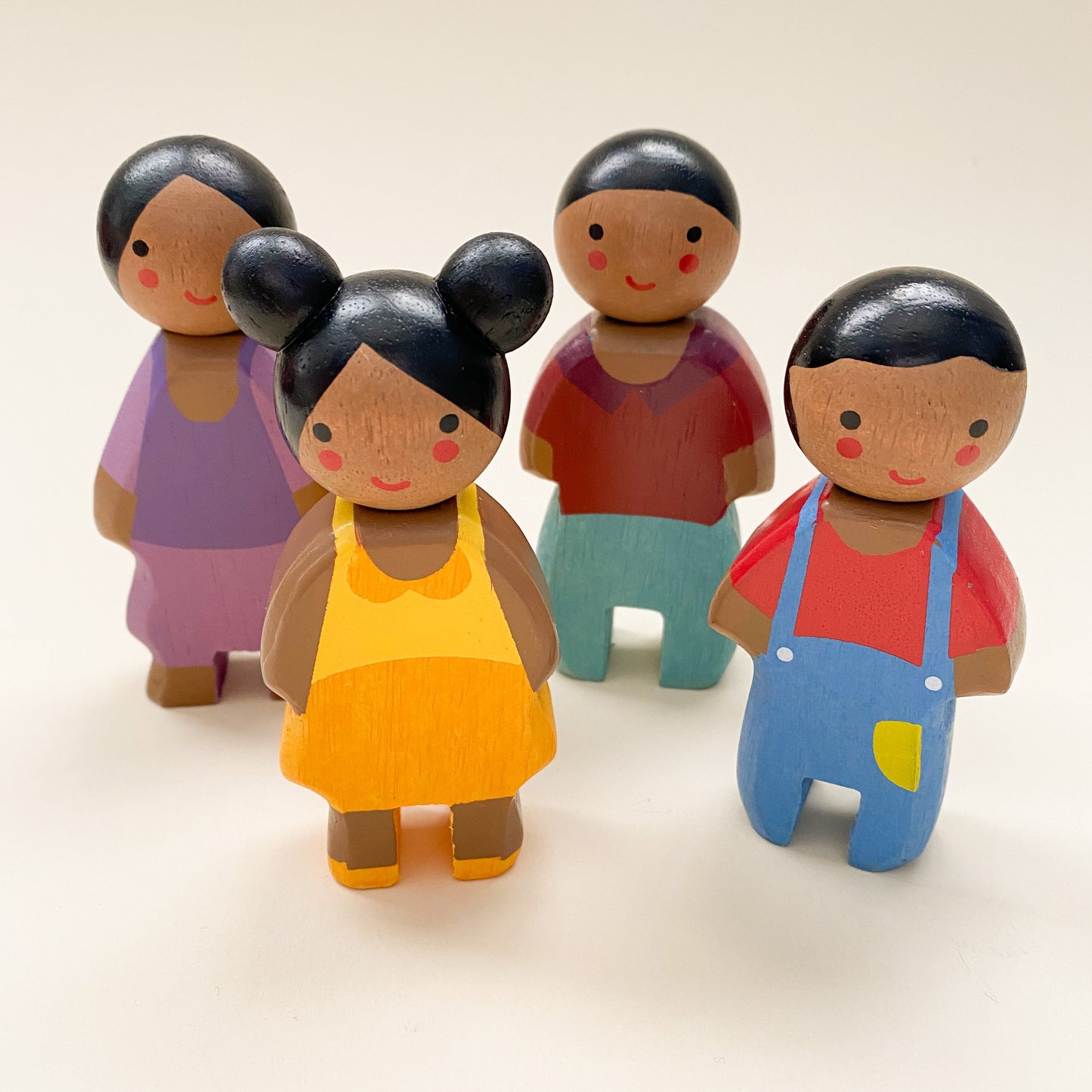 Wooden Doll Family, Sunny Family