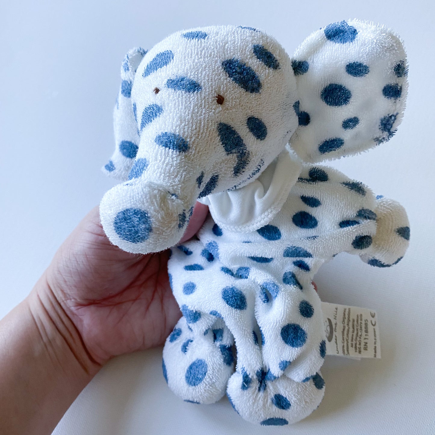 Polka Dot Elephant Lovey