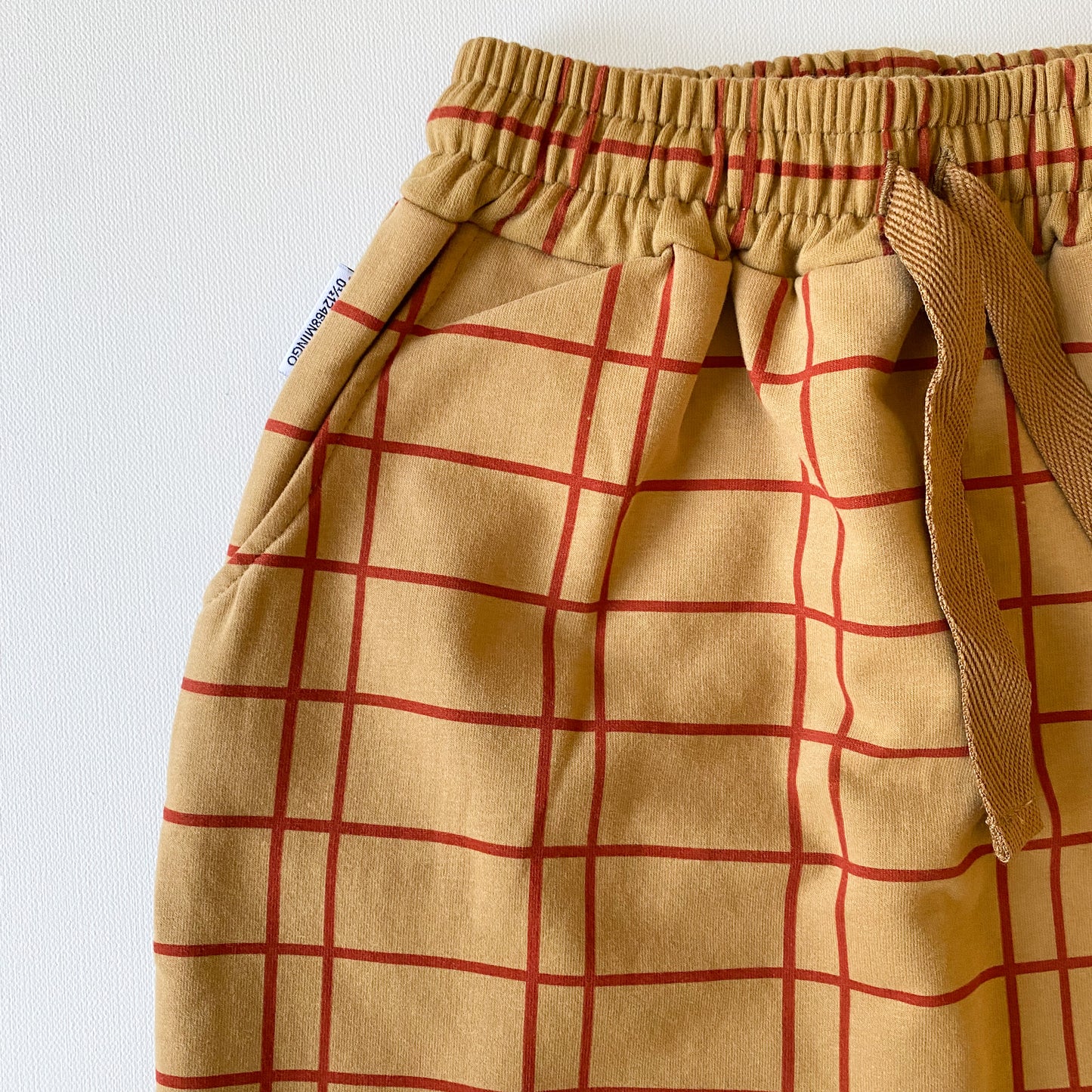 Sweat Skirt, Grid