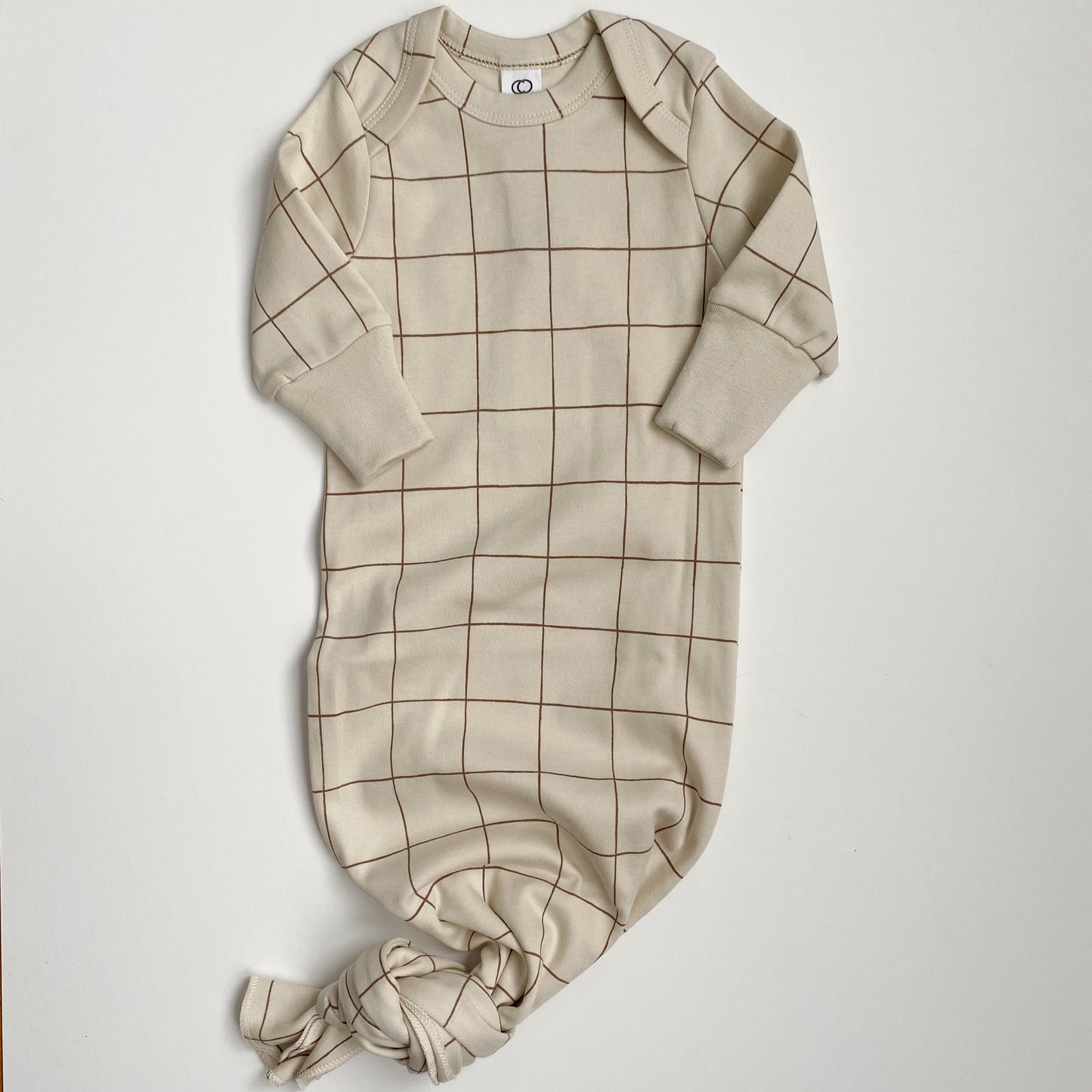 Newborn Gown, Windowpane