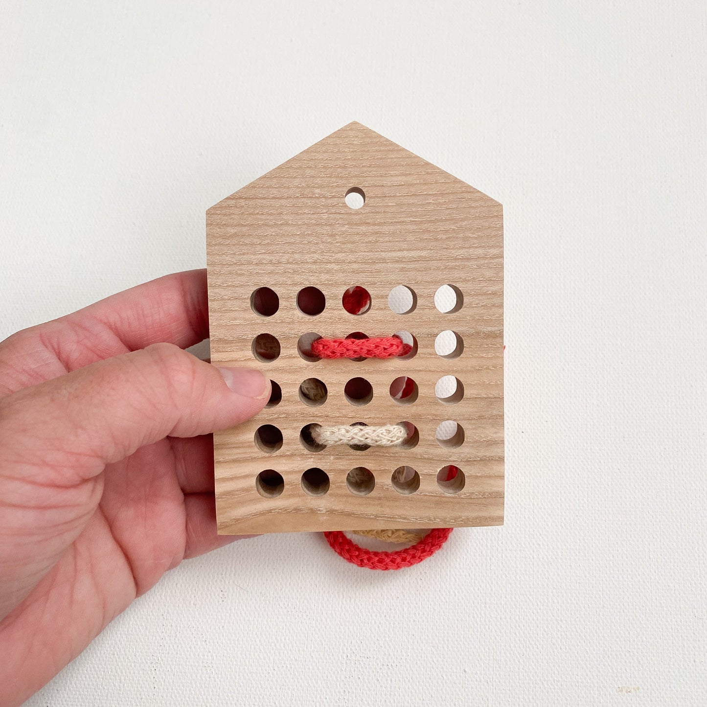 House Lacing Toy