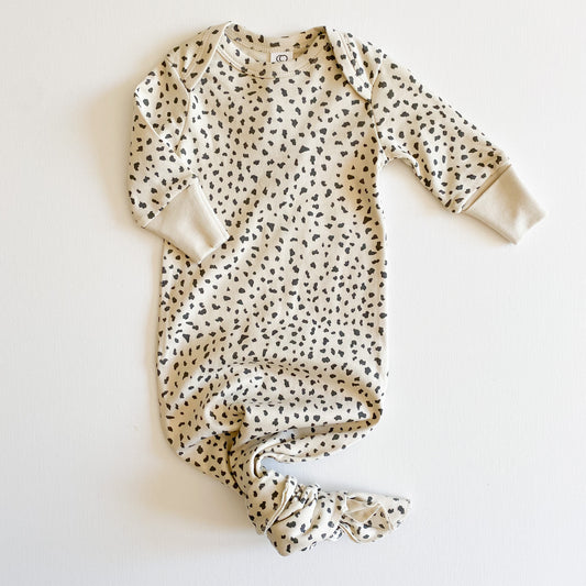 Newborn Gown, Cheetah