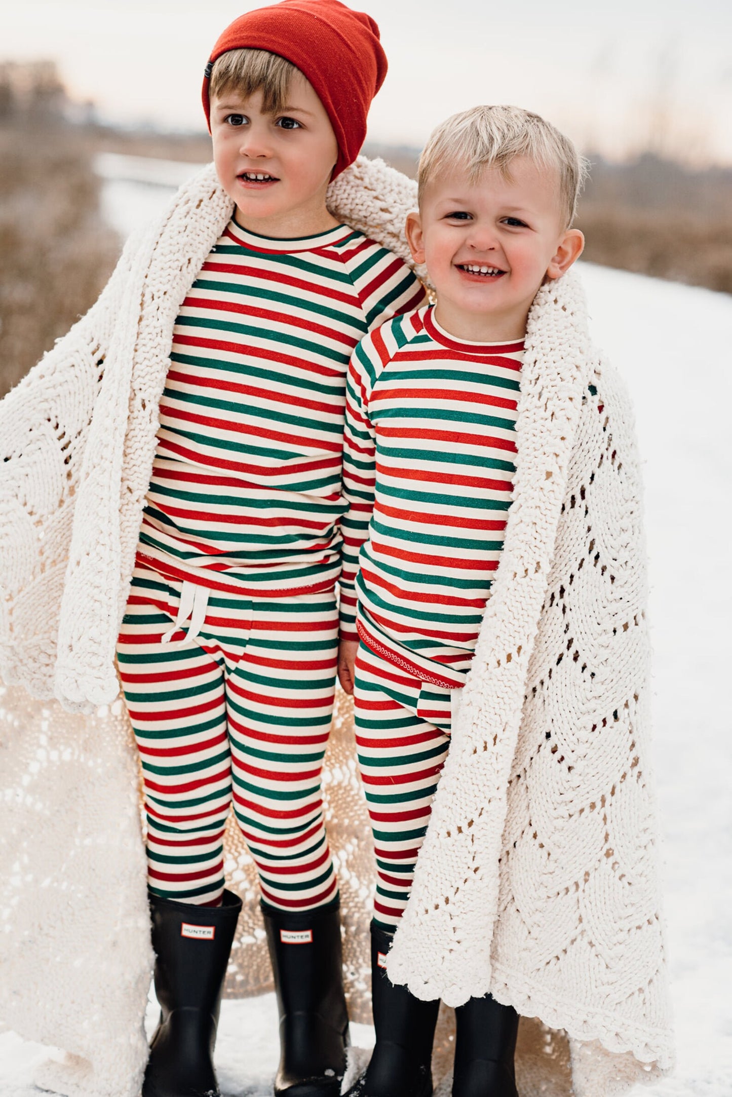 Kid's and Doll's Matching Christmas Jammies